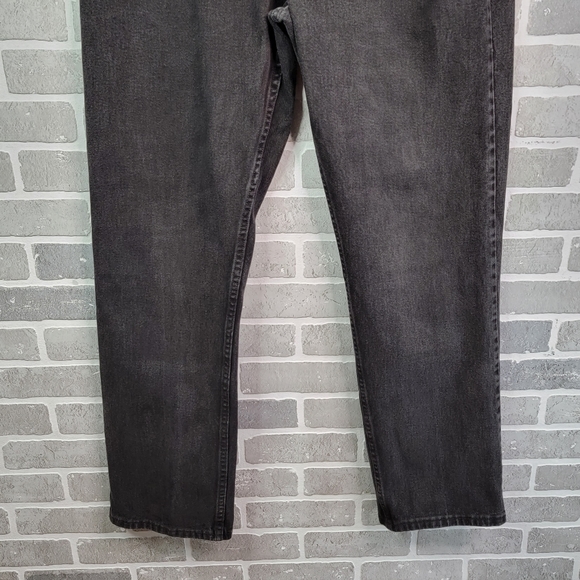 LEE M.R. Vintage Y2K Black Relaxed Fit Denim Jeans Men's Size 42 x 34 - Picture 3 of 16